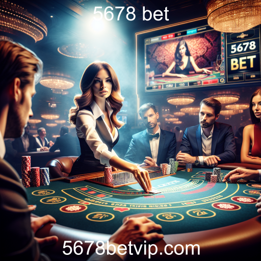 Experiência Imersiva no Cassino Vivo do 5678 bet